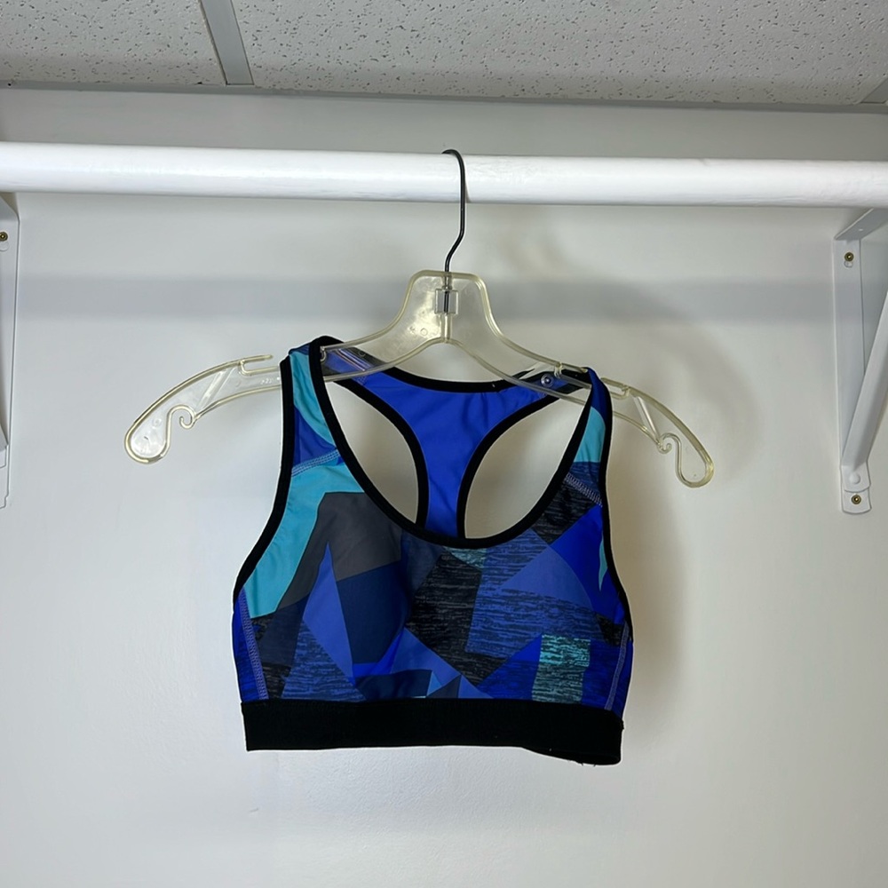Champion C9 Blue Sports Bra- XS